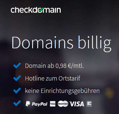 Domain registrieren