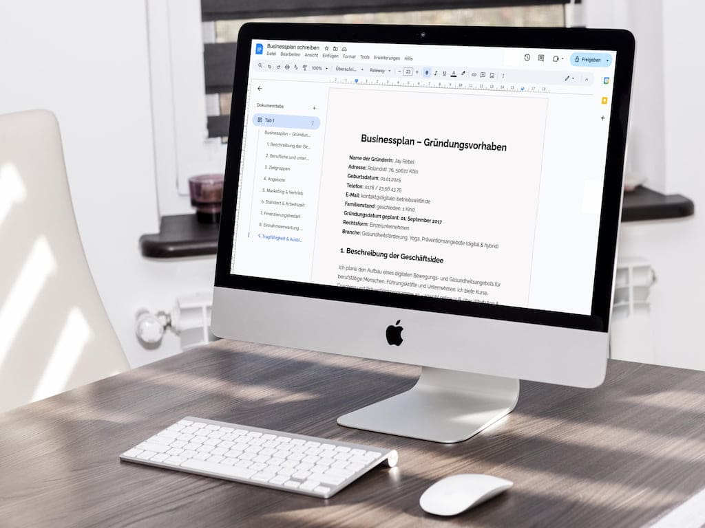businessplan schreiben bbild